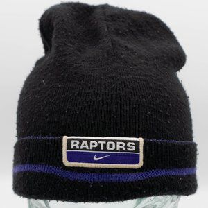 Nike NBA Toronto Raptors Reversible Winter Hat Vintage Beanie Skater Grunge 90s